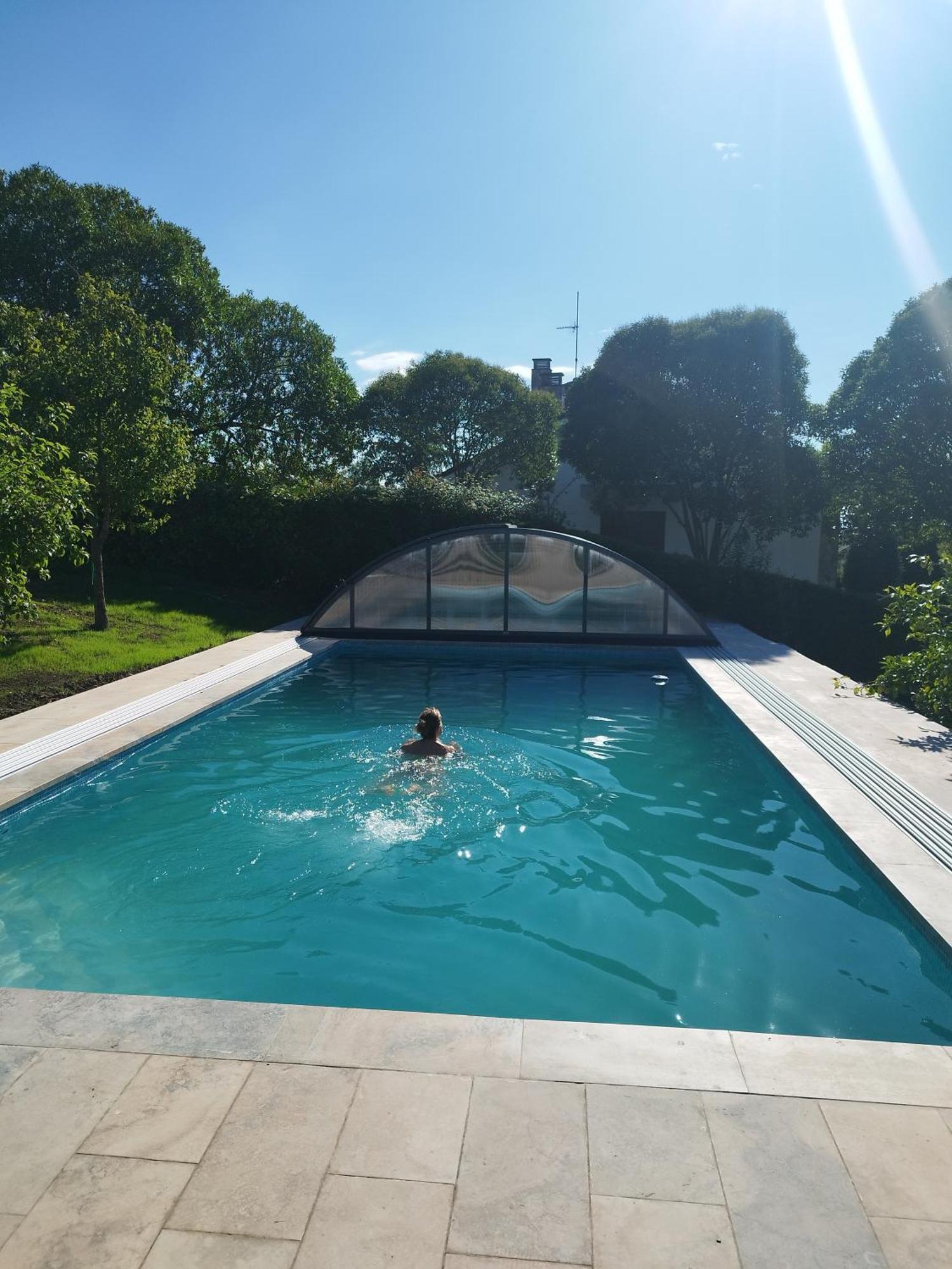 Piscina Climatizada - Todo El Ano- Playa De La Nora-Chimenea- Barbacoa Villa Quintueles Luaran gambar